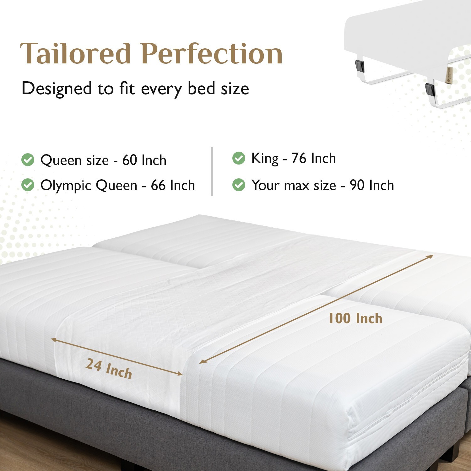 Bed Bridge ** Bedbinders | Bed Gap Filler and Mattress Gap Filler – Twin to King