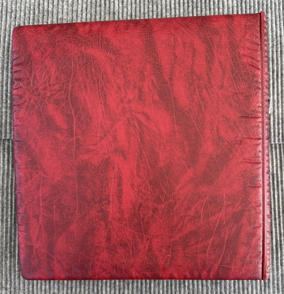 Scott US Platinum Hingeless Album & Slip Case $101+ FV - 299 Stamps - VOLUME 7