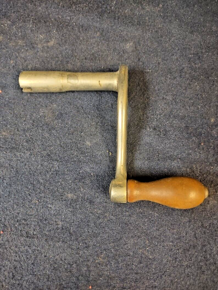 ORIGINAL EDISON UNDERGLASS PHONOGRAPH CRANK