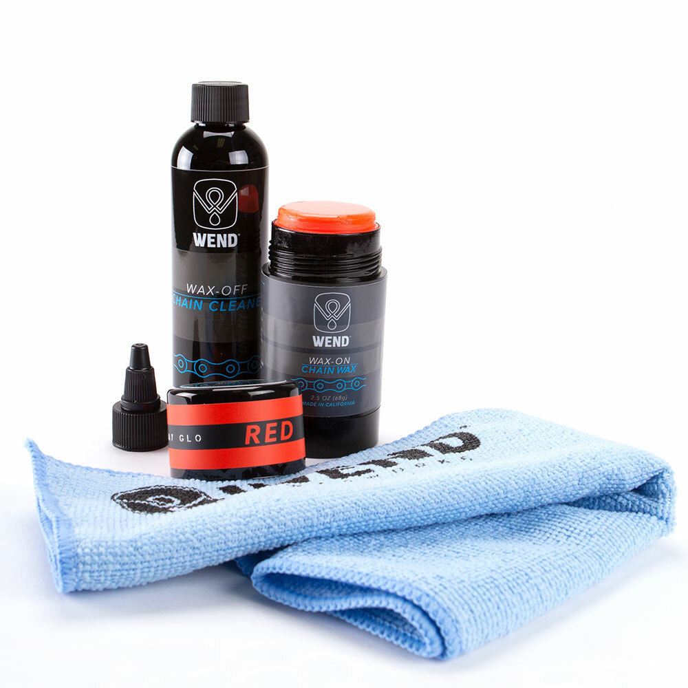 Wend Wax-On Chain Lube Kit