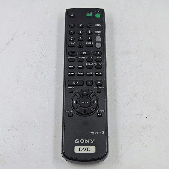 Sony DVD Remote Control RMT-D128P - Working, No Packaging
