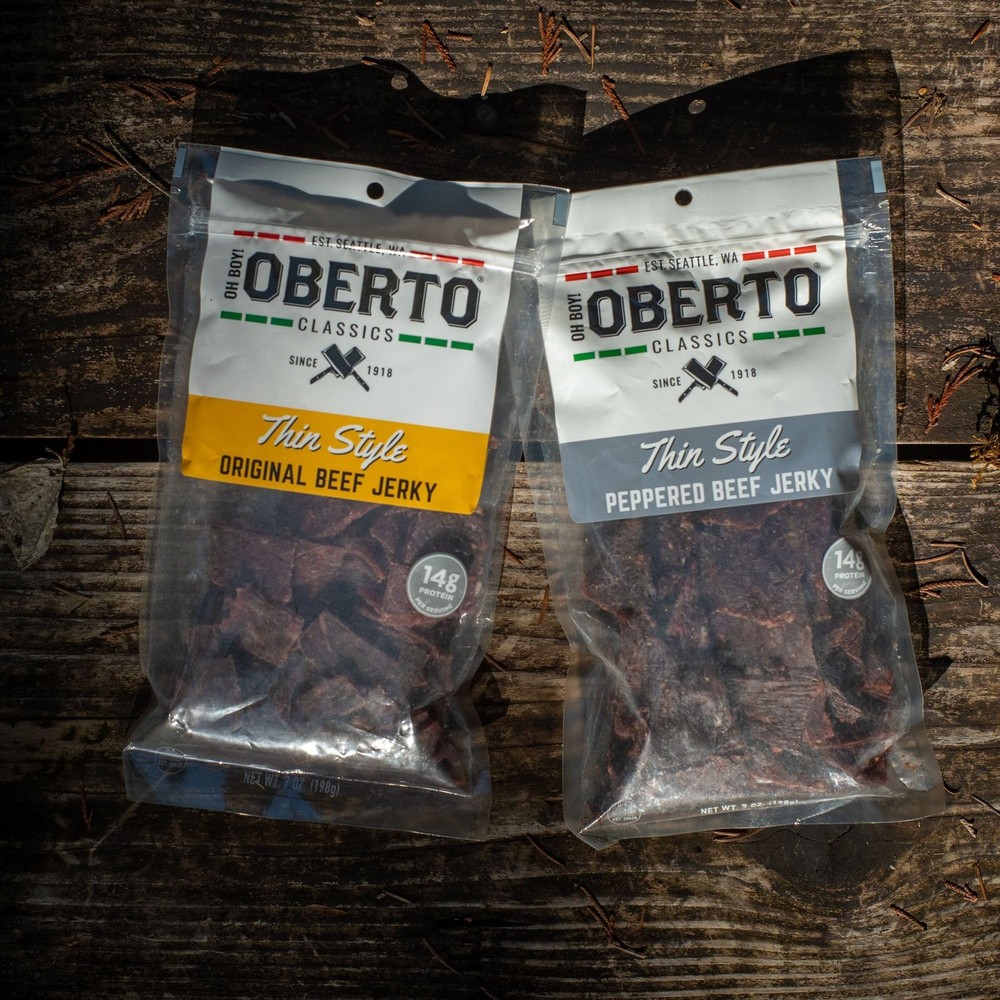 Original Beef Jerky, Thin Style, 7 Ounce - High Protein Snack Option