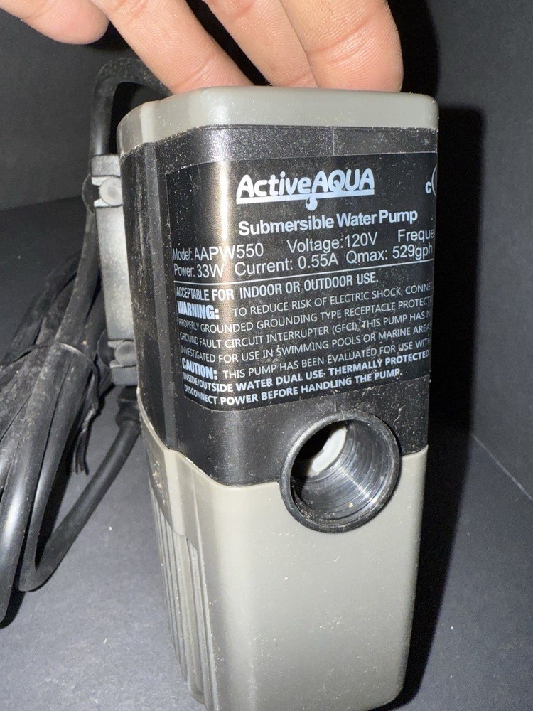 ACTIVE AQUA Submersible Pump 550
