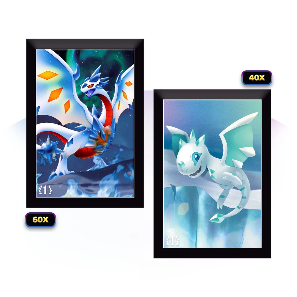 Frostfall Kryoscorch Card Sleeves | Elestrals