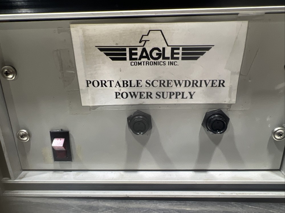 Eagle comtronics Portable Screw Driver Power Supply Used Surplus