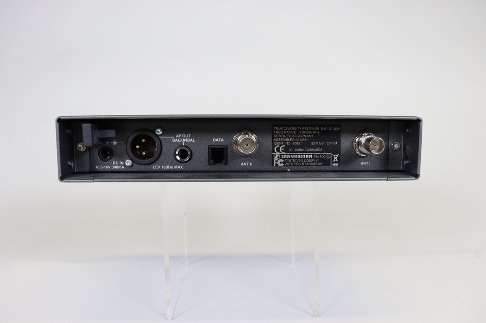 (OPEN BOX) Sennheiser EM100G2A Wireless Receiver, A Range