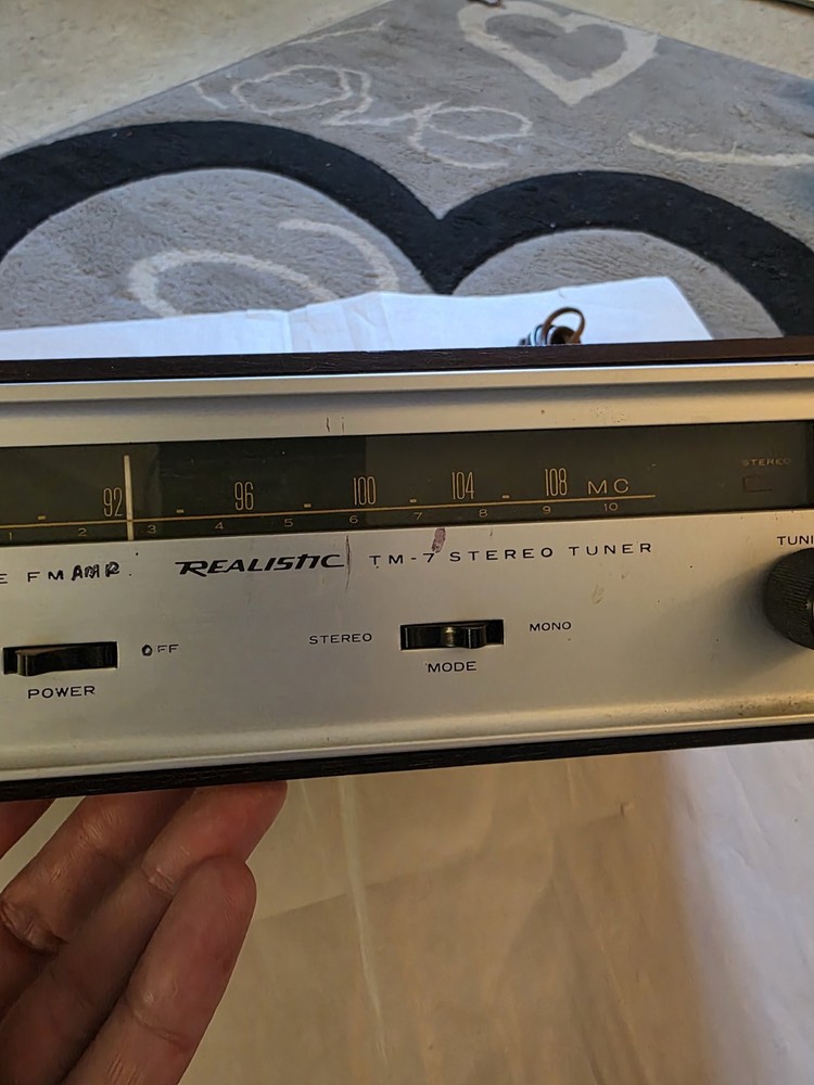 Realistic TM-7 Solid State Stereo Tuner