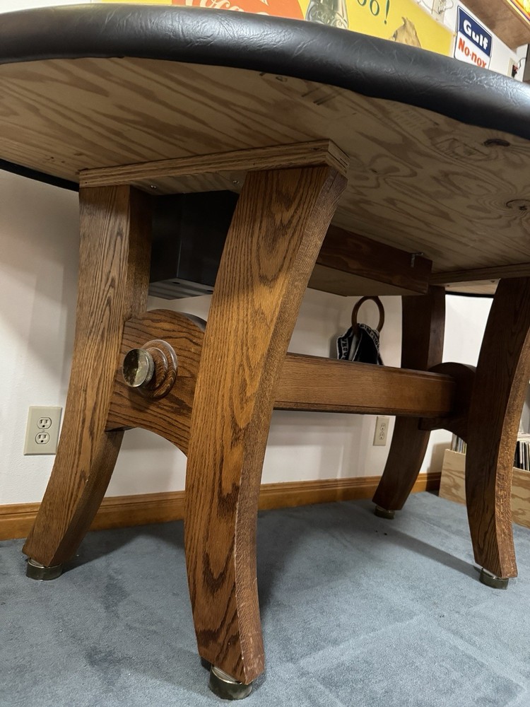 Custom Vegas Blackjack Table With 7 Chairs