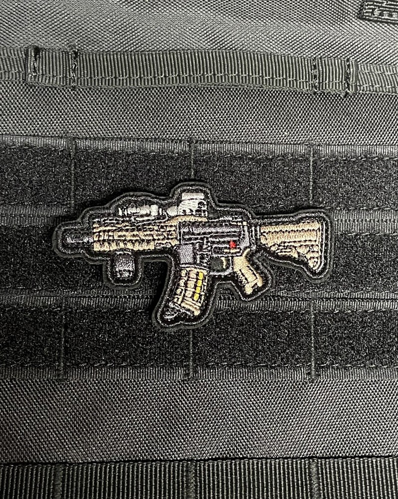 AK 47 Patch Operator Rifle Gun 762 Army Weapon Tactical Morale Hook Loop