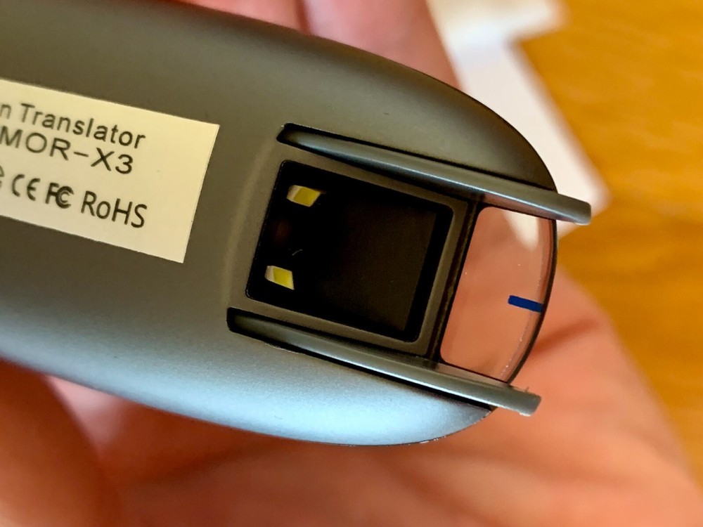 Portable Pen Scanning Translator for Language Learners Electronic Dictionary