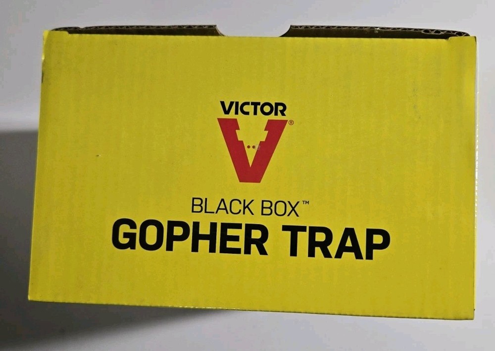 Victor Black Box Gopher Trap 0626 - Easy Set Trap