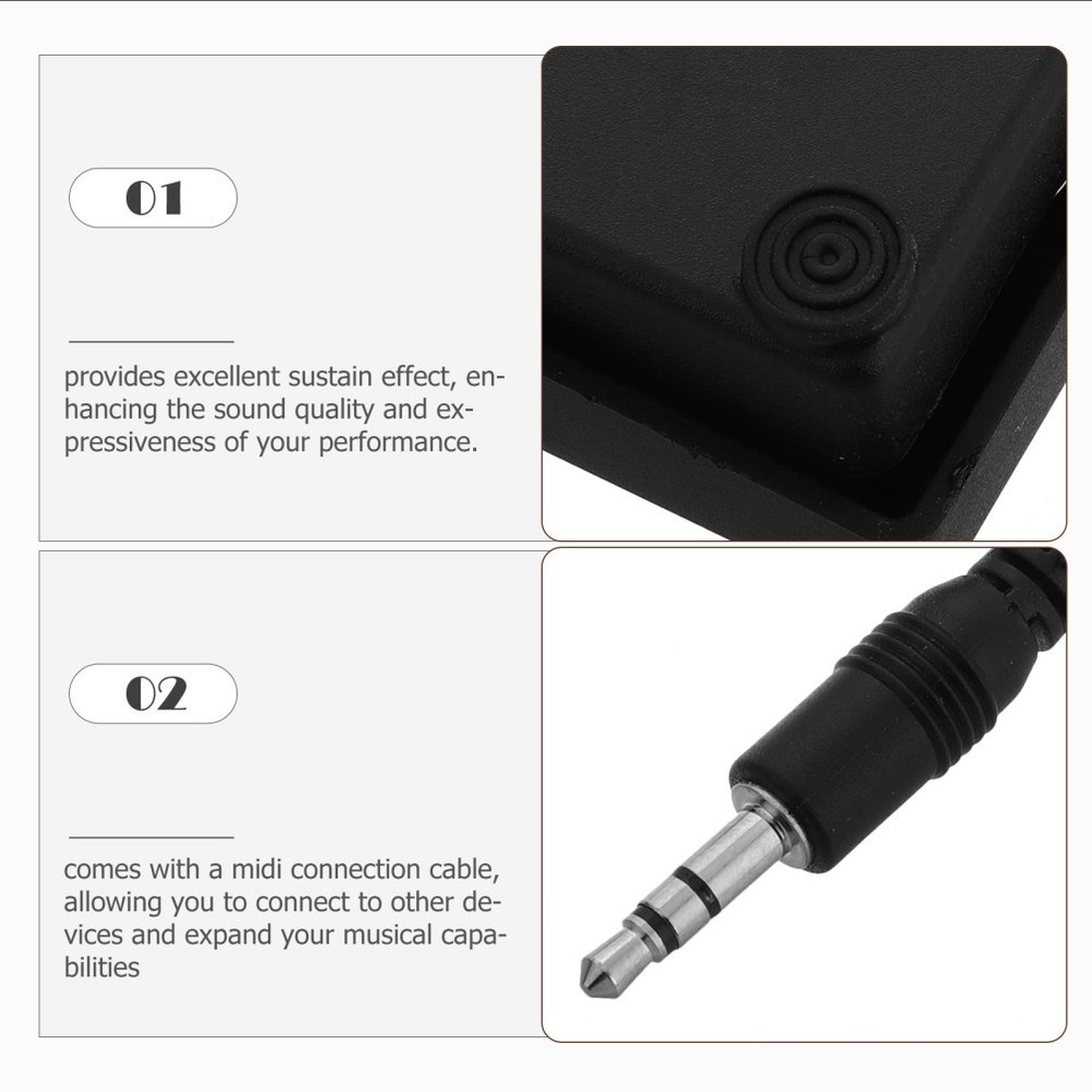 Piano Pedal Extender for Keyboard Accessories Audio Controller Cable