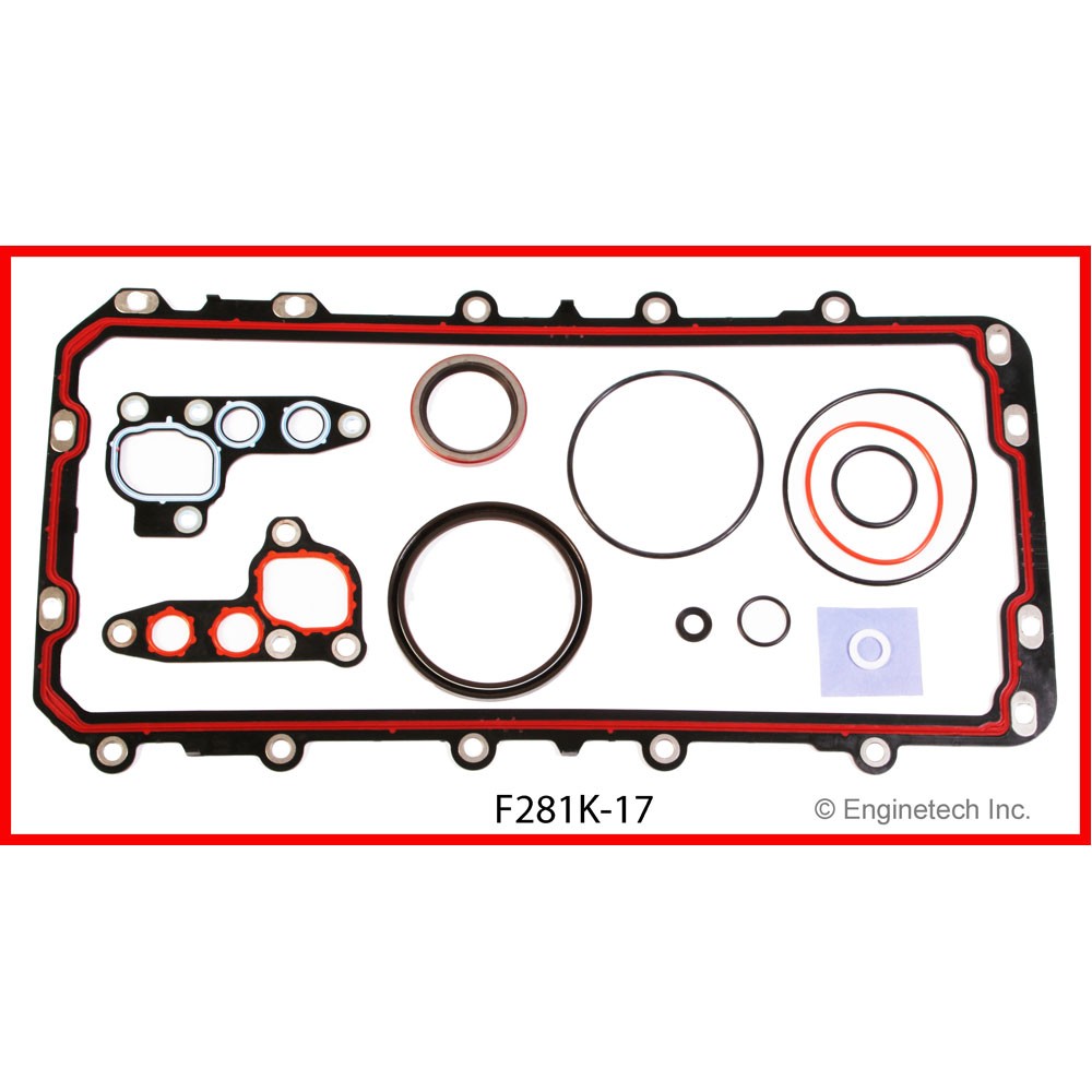 Enginetech Engine Gasket Set F281K-17;