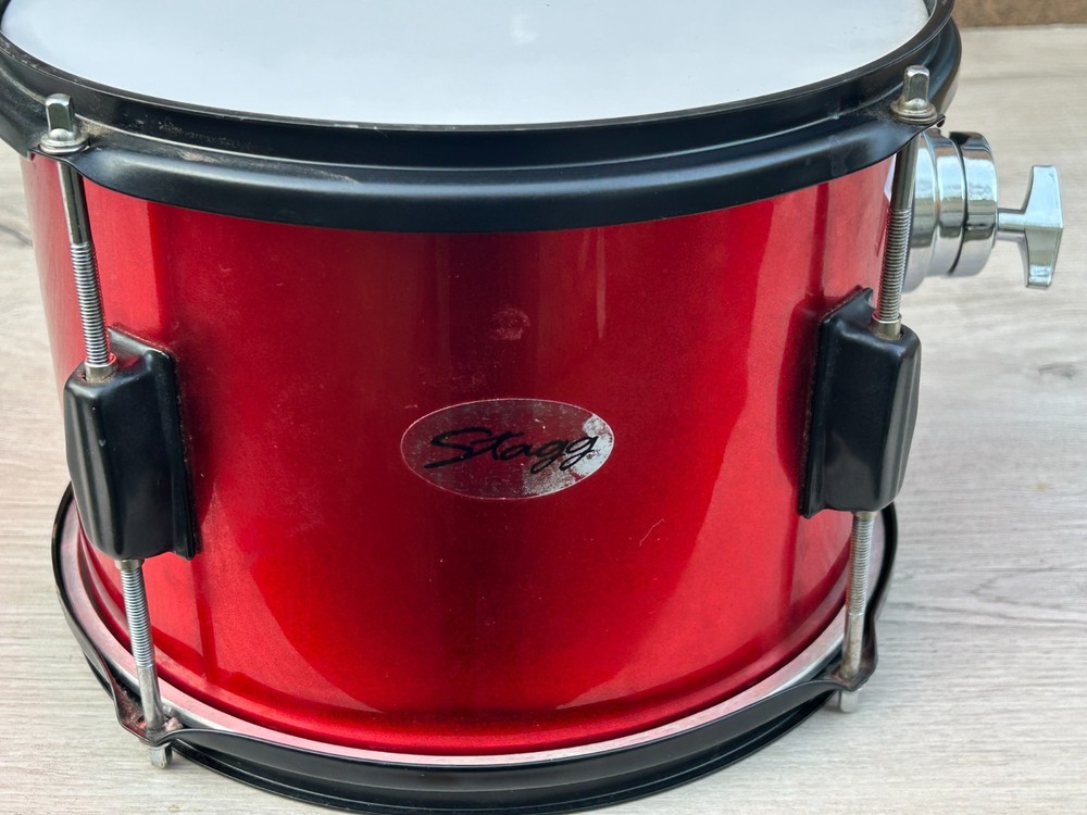 STAGG 10''x 07'' Rack Tom -Red - Wood shell