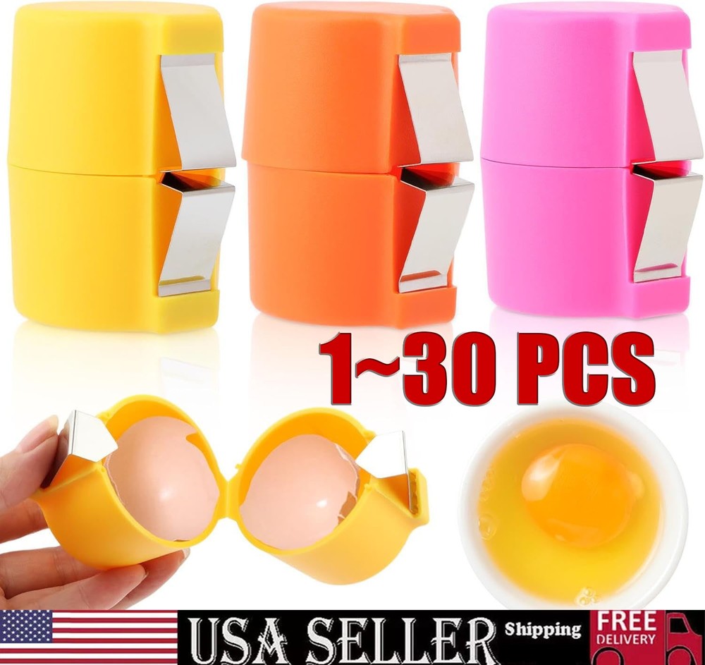 Egg Cracker Tool Egg Breaker Manual Shell Separator Opener Kitchen Tools for Egg