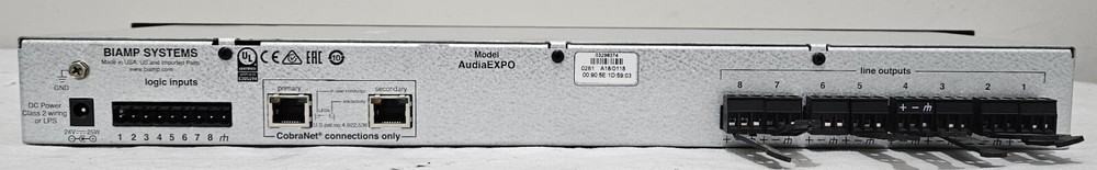 Biamp AudiaEXPO Output Expander 8 Channel Rackmount