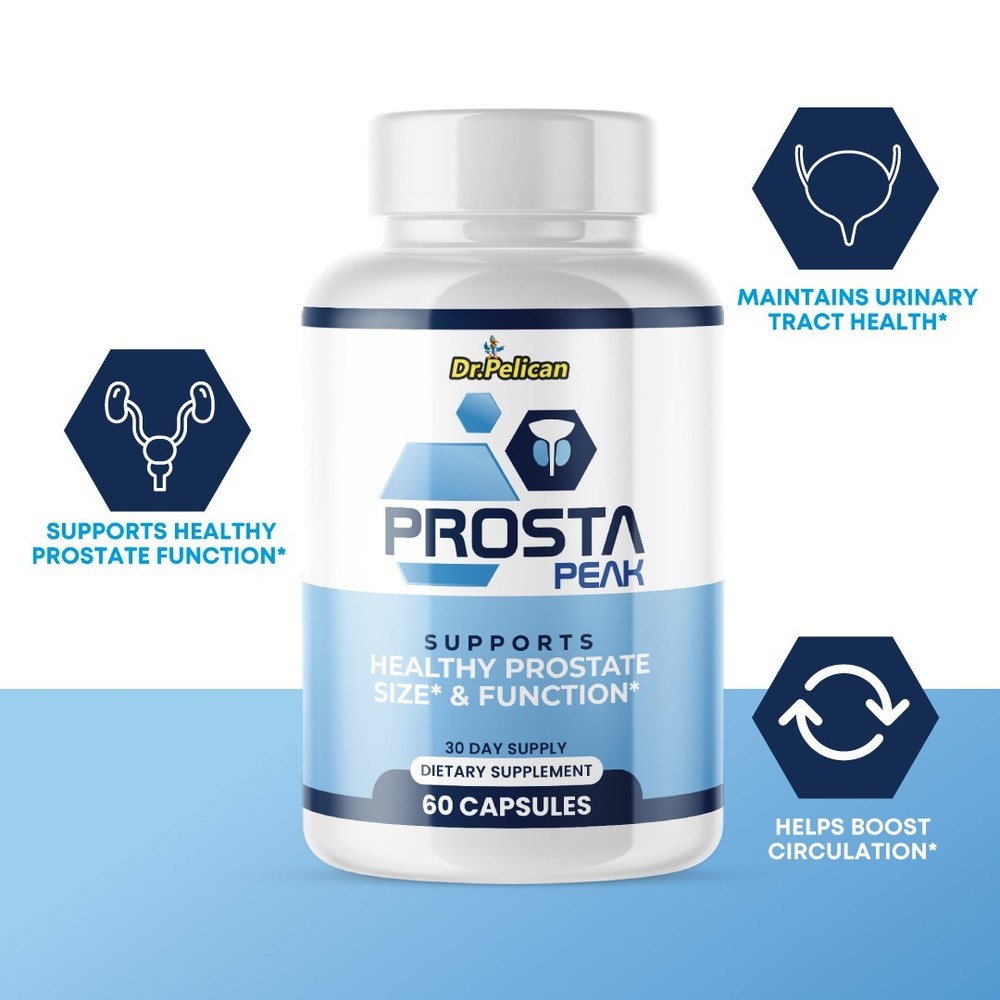 Prosta Peak - Prostate Support- 2 Bottles- 120 Capsules