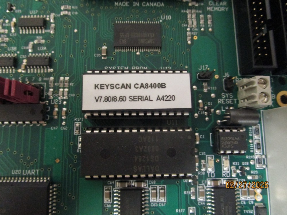 Keyscan 8 Door Access Control Unit CA8400B