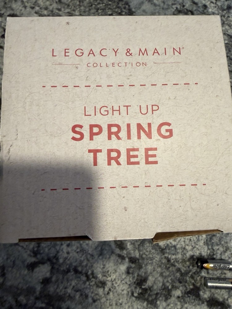 Paper Store Light Up Spring Tree