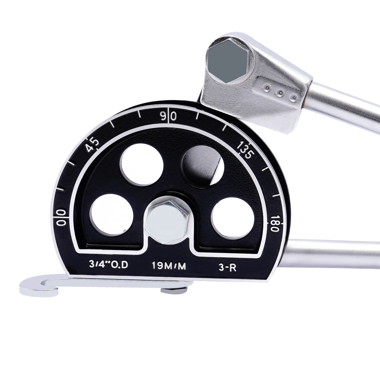 3/4" Ratcheting Pipe Tube Bender HVAC Refrigeration Tool Aluminum Copper Pipe