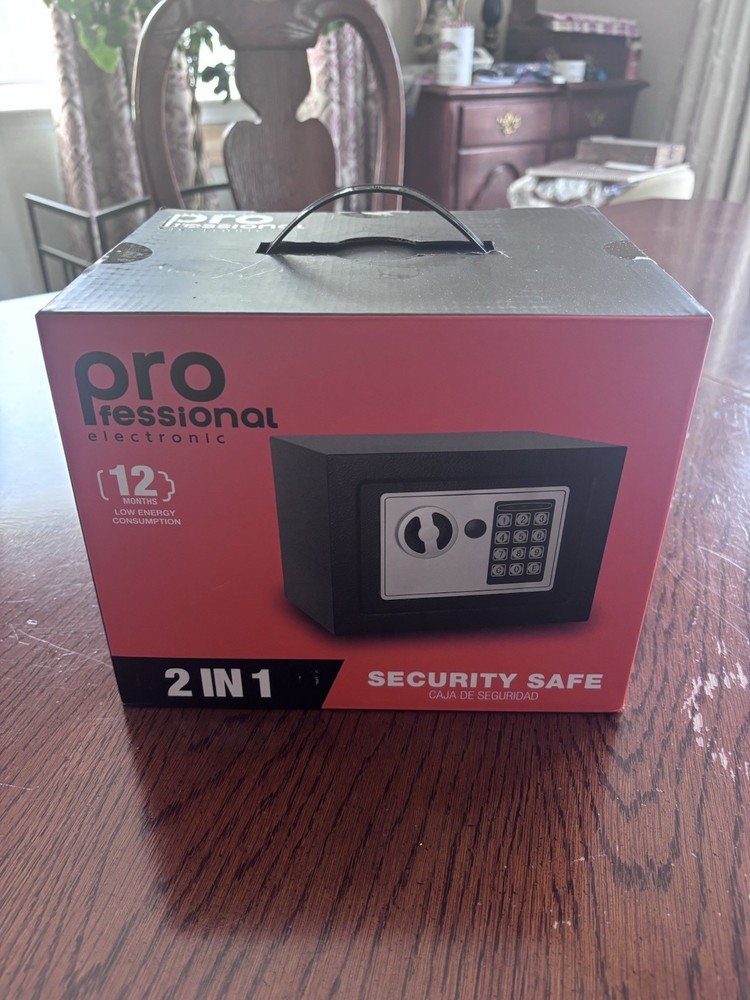Pro Fessional Electronic 2 In 1 Security Safe