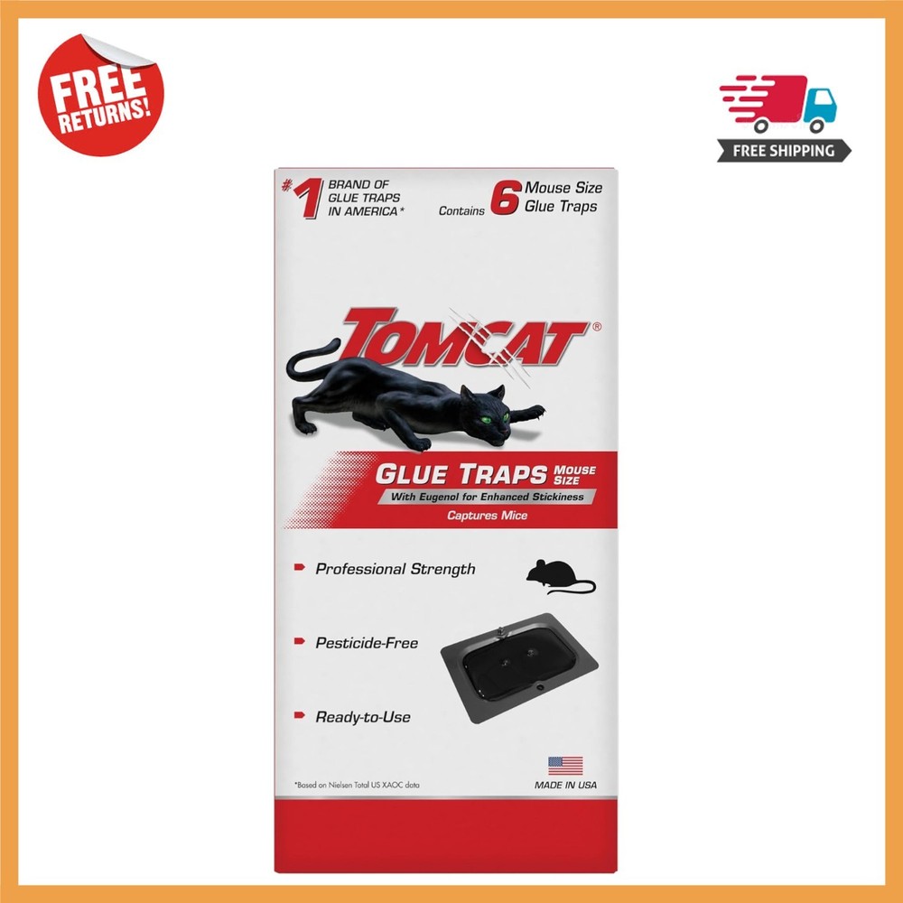 Professional Strength Glue Traps with Eugenol for Fast Pest Elimination