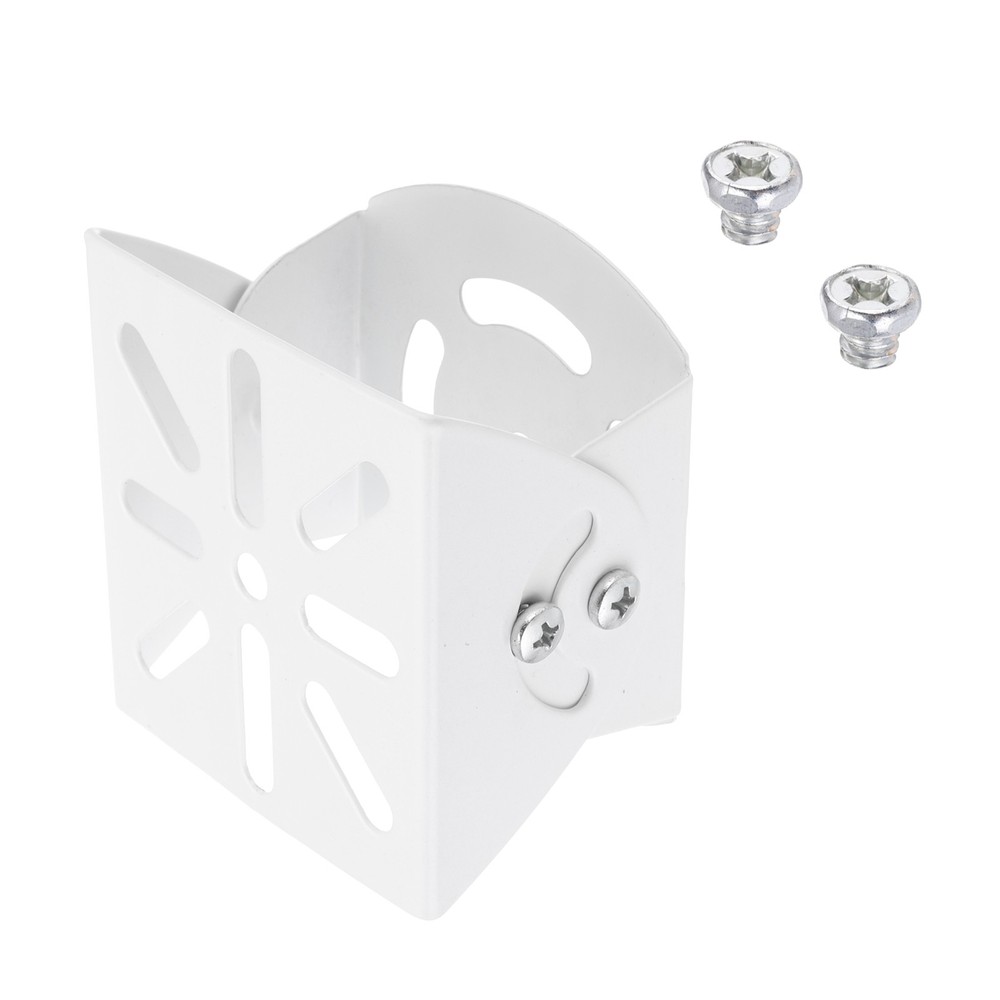 1 Pcs 2" Security Camera Joint Mounting CCTV IP Installation for Safety White