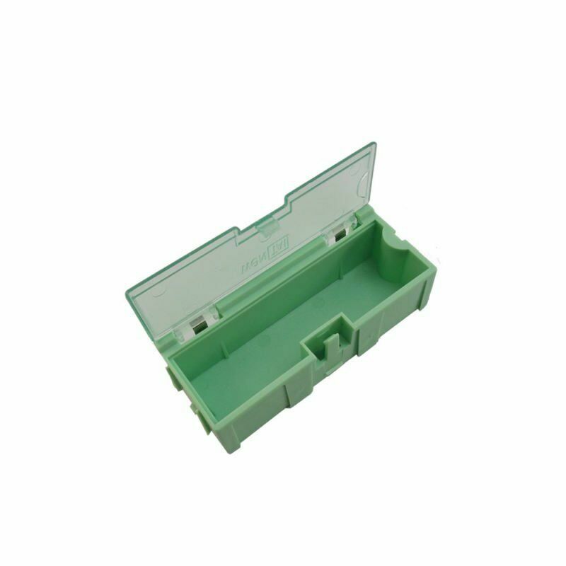 10pcs Anti-static SMT SMD Kit Lab chip Components Screw Storage Box Case C++