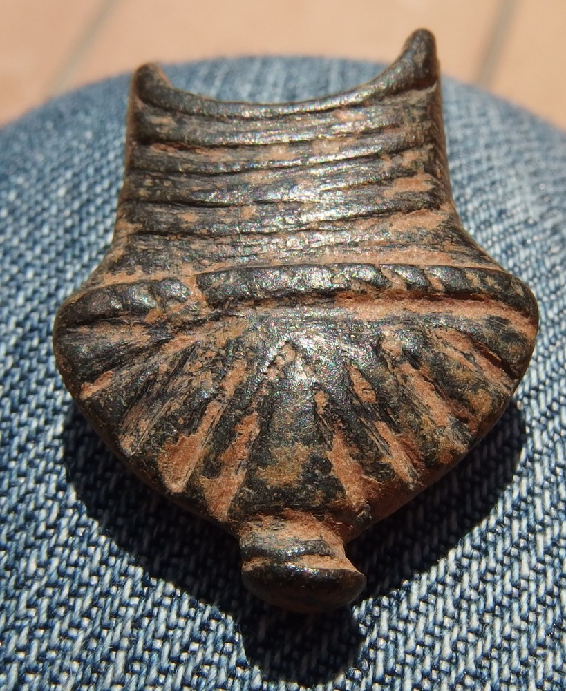 Medieval epoch sword sheath point