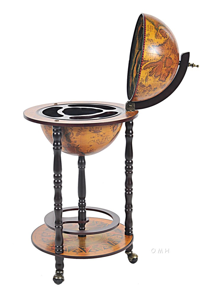 Nautical Globe Bar Table