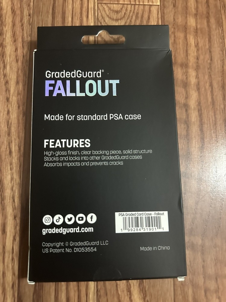 GradedGuard PSA Graded Card Case Guard Protector FALLOUT Limited Edition