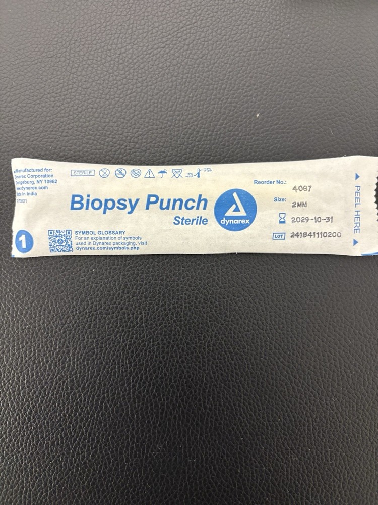 Microdermal punch 2MM Pack Of 10