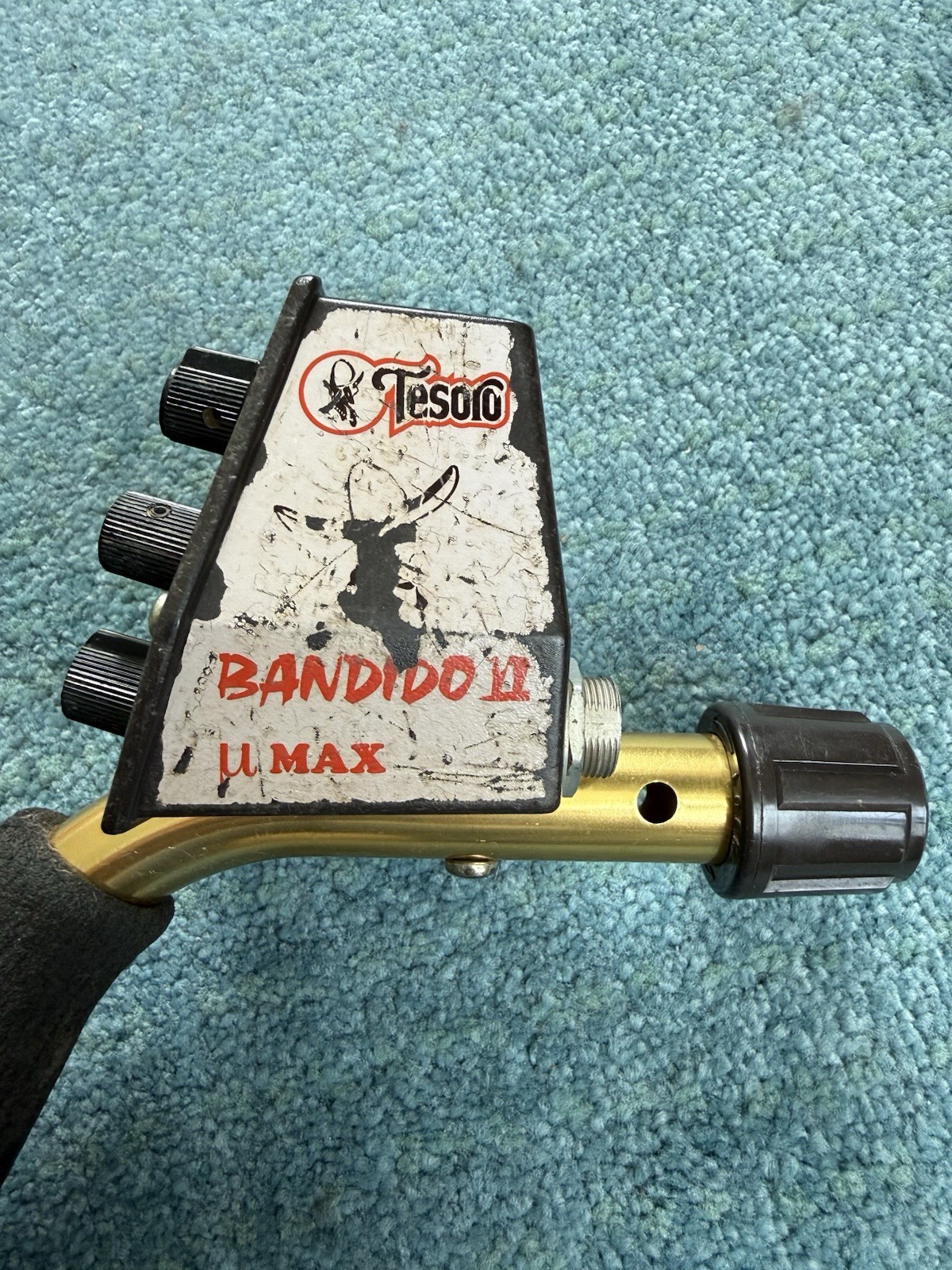 Tesoro Bandido II uMax Metal Detector with ground balance treasure coins relic