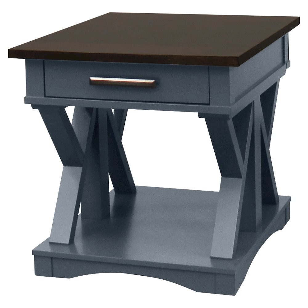 Modern - Denim End Table
