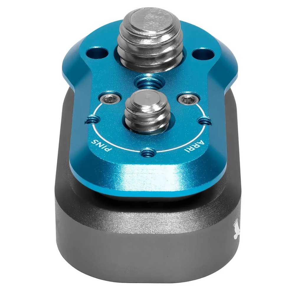 Kondor Blue Mini Lock Quick Release Plates for Professional Camera, Blue