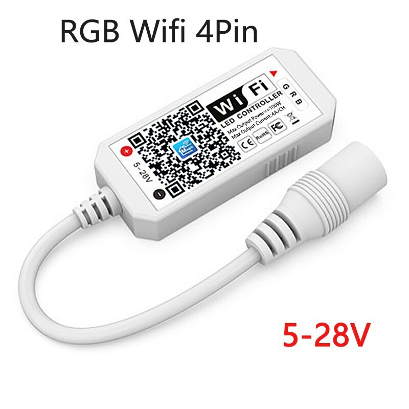 Magic Home 5V RGB Wifi Controller 24V RGBW Bluetooth RGB+CCT Pixel LED 12V