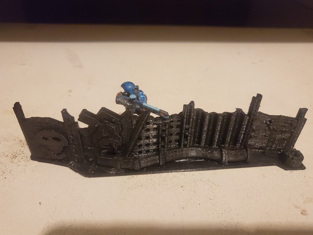 Wargaming scatter terrain scrap defense