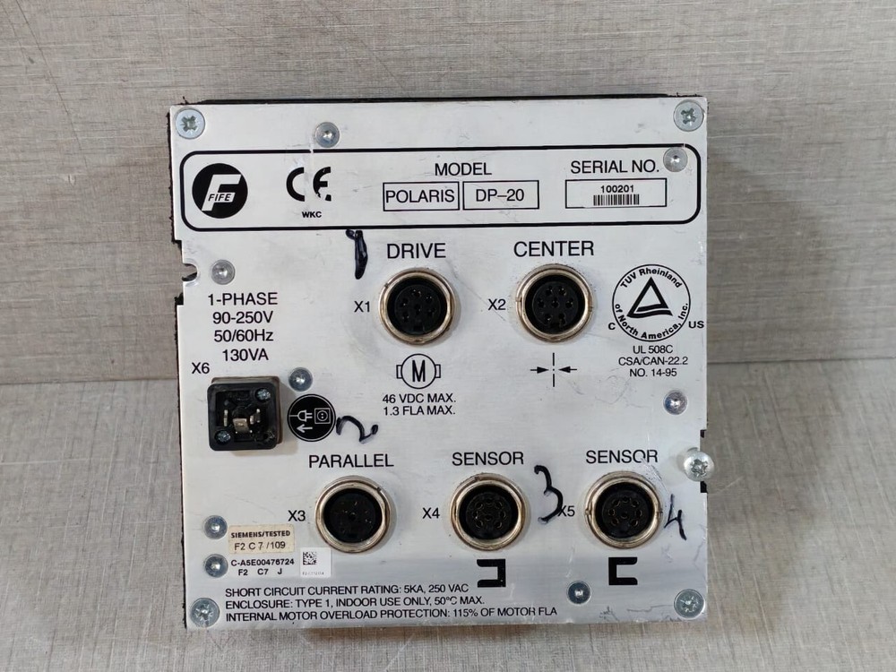 FIFE MAXCESS POLARIS DP-20 WEB GUIDE CONTROLLER -TRIED & TESTED