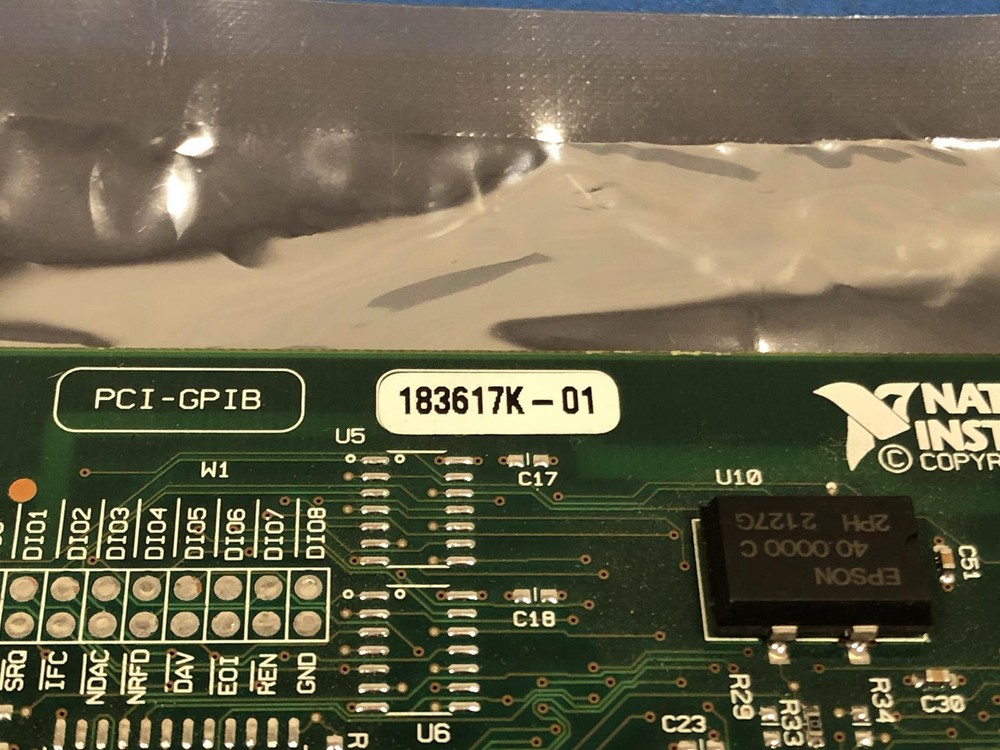 NATIONAL INSTRUMENTS 183617K-01 INTERFACE ADAPTER