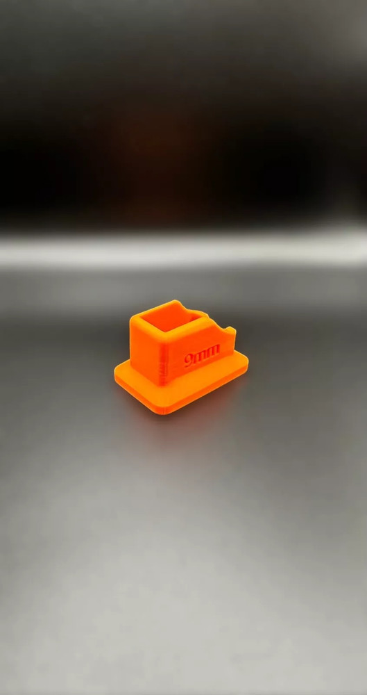 Smith & Wesson M&P Shield EZ 9mm loader Bright Orange Speedloader Mag