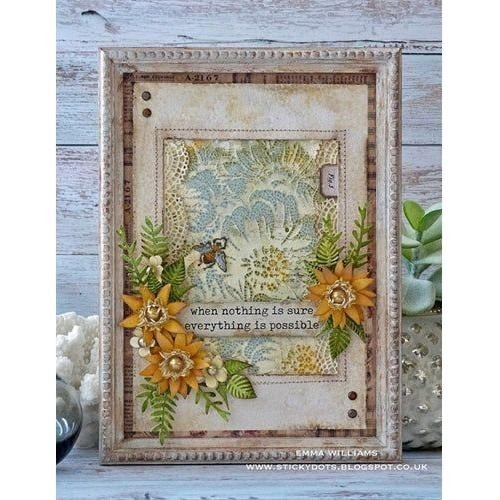 CROCHET-Sizzix Thinlits Die Set-Tim Holtz Dies-Paper Craft-Cut-Emboss-Stencil