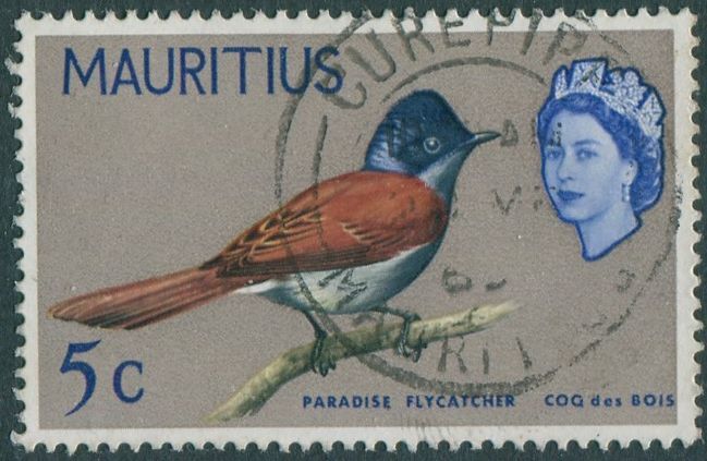 Mauritius 1965 SG340 5c Flycatcher FU
