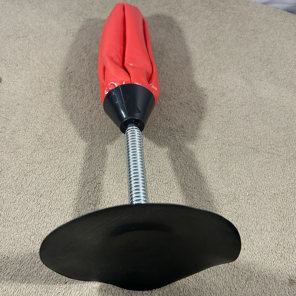 Mini Reflex Punching Bag Tabletop Boxing Trainer Red Spring Mounted 14in