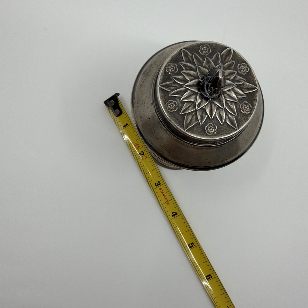 Silver Russian Beaker With Lid