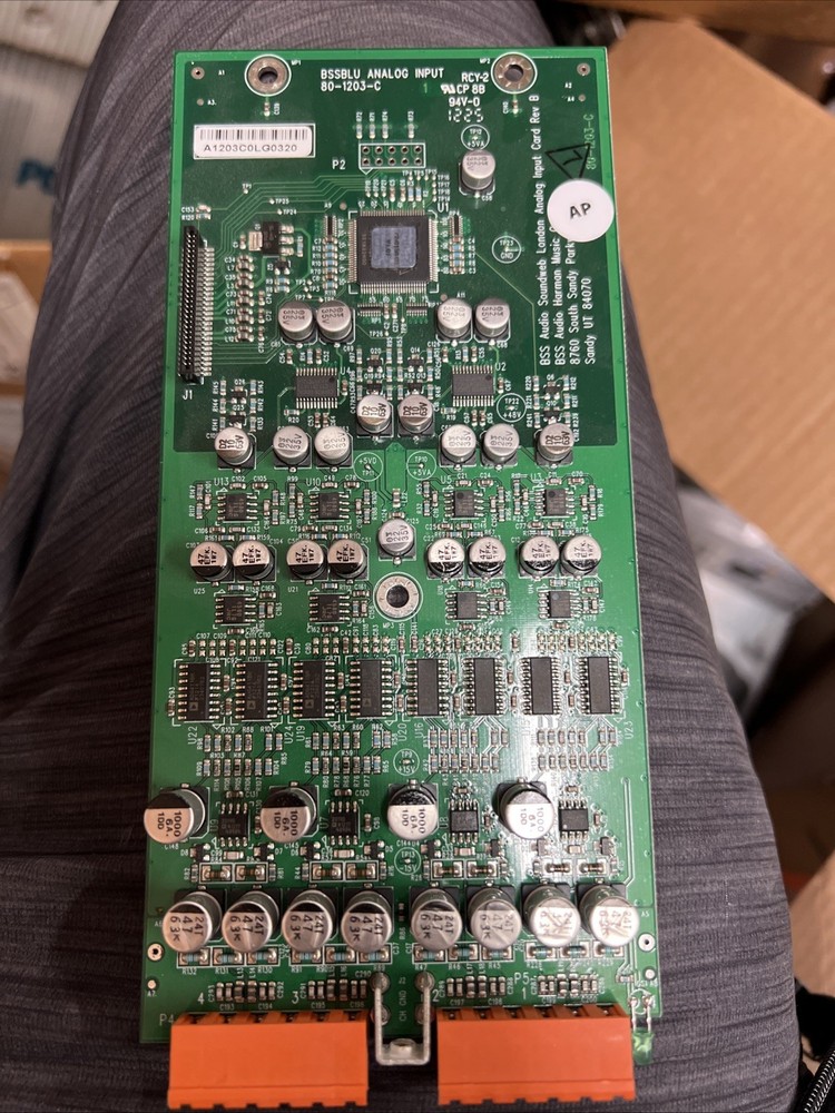 BSS London BLU 80-1203-C Analog Input Card