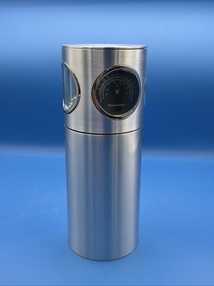 Movado Desk Clock, Thermometer and Hygrometer