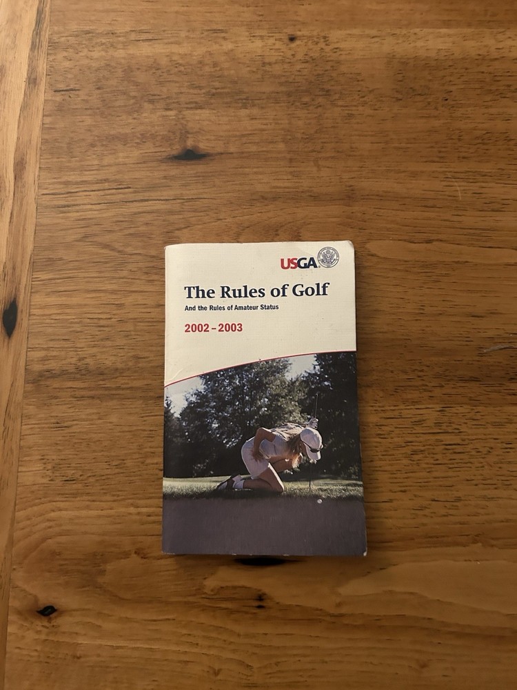 USGA Rules Of Golf 2002-2003 Pocketbook