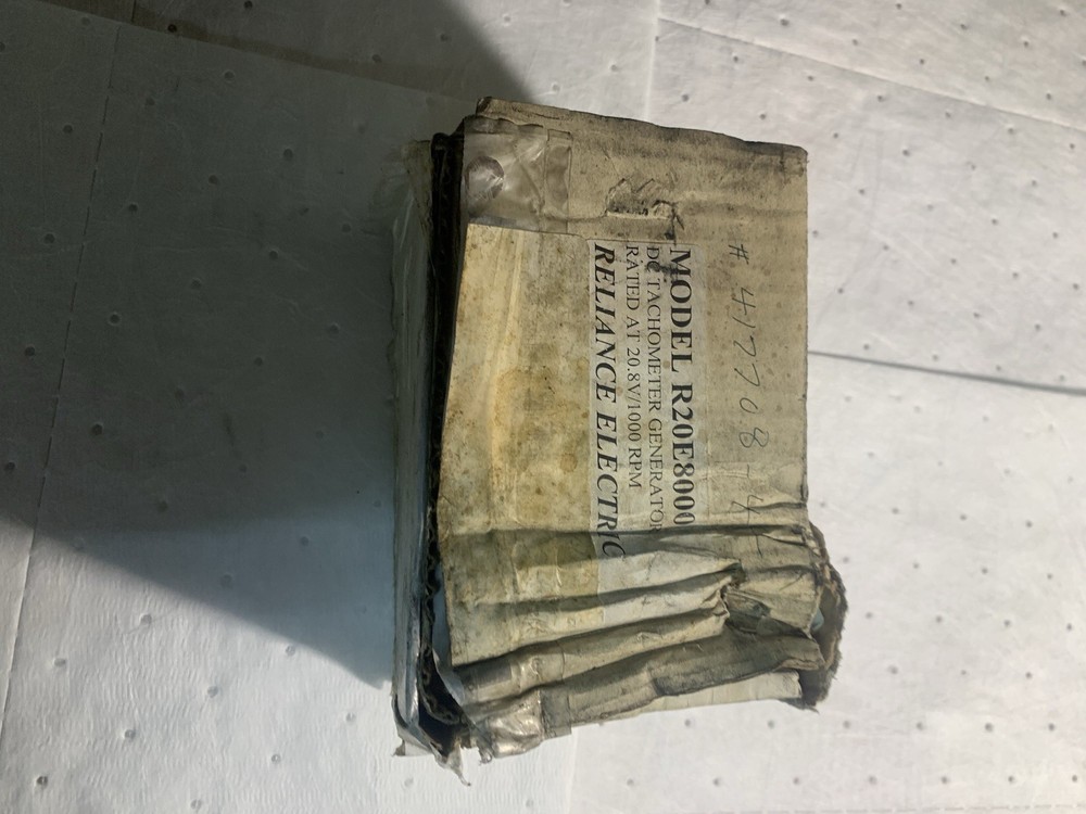 DC. Tackometer Generator Reliance Elect