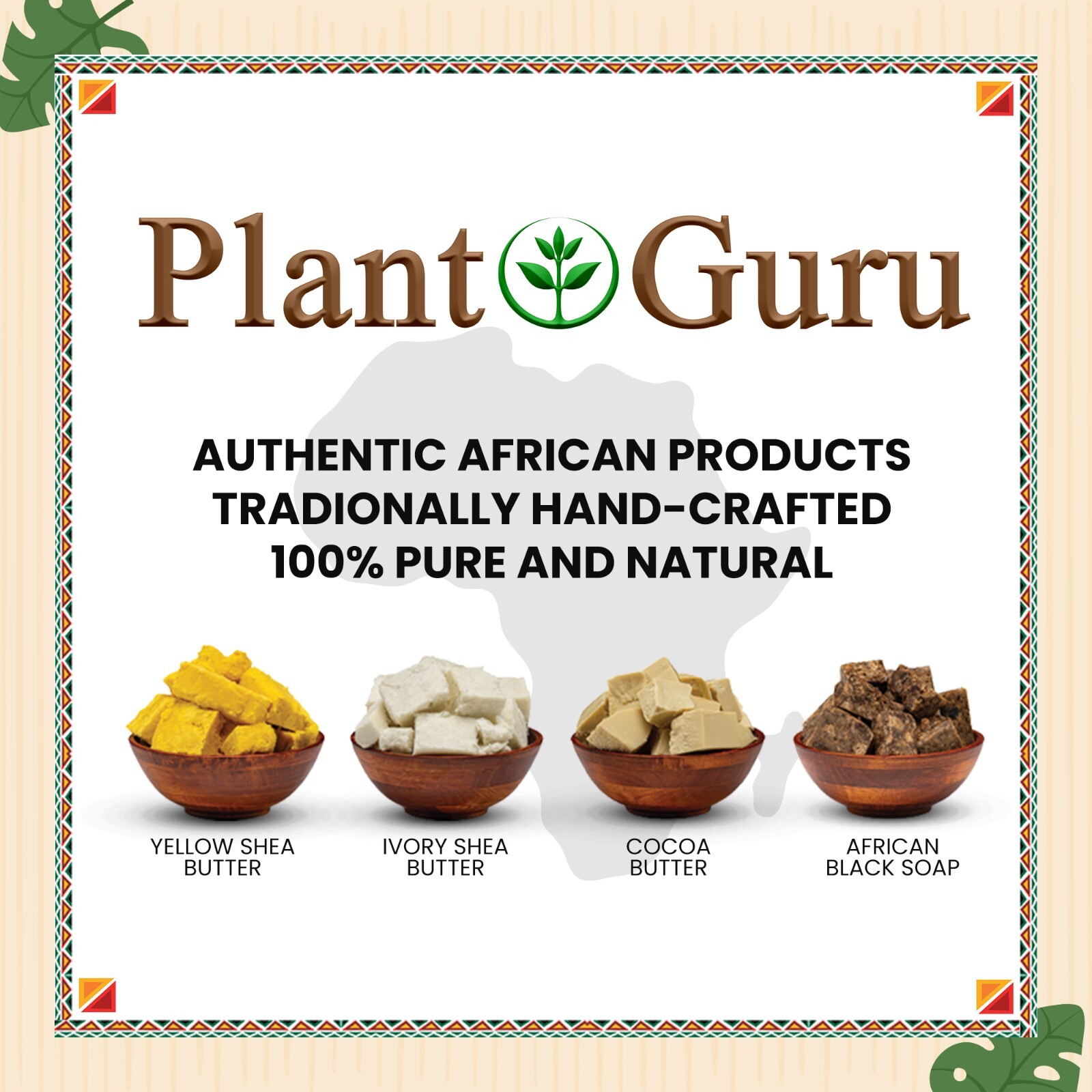 Raw African Black Soap Bar 100% Pure Natural Organic From Ghana Bulk Wholesale