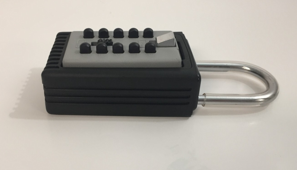 Supra Pushbutton Hanging Lockbox 4 Digit Pin Combination Rental Home Key